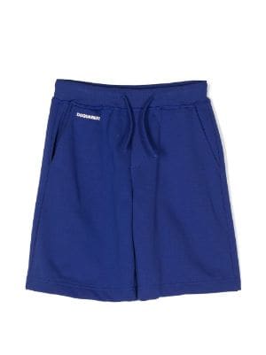 Fleece Track Mini Shorts - SPLASH