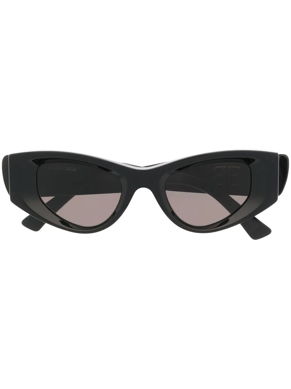 

Balenciaga Eyewear lentes de sol con armazón cat eye - Negro