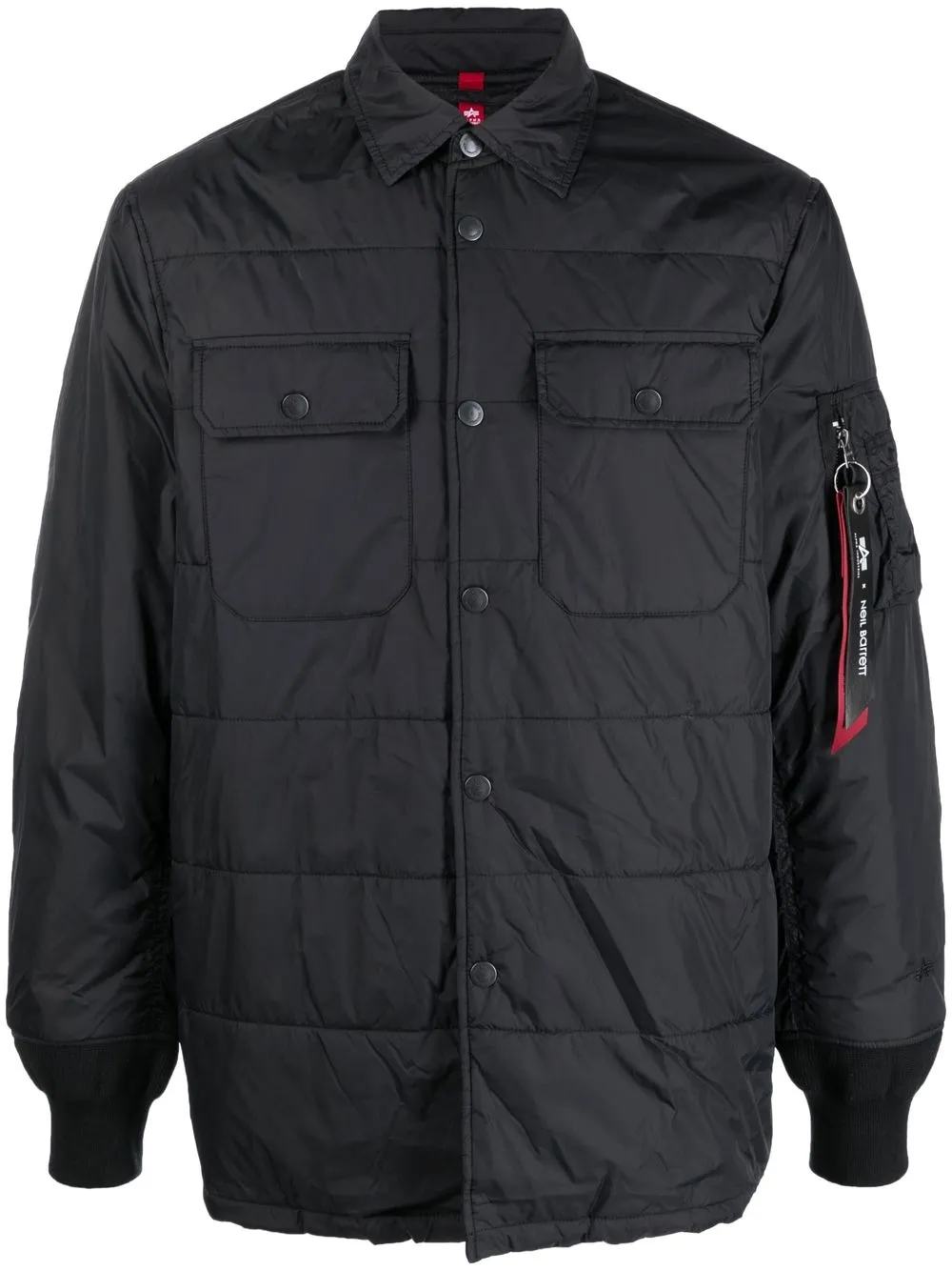 Neil Barrett x Alpha Industries Quilted Jacket - Farfetch