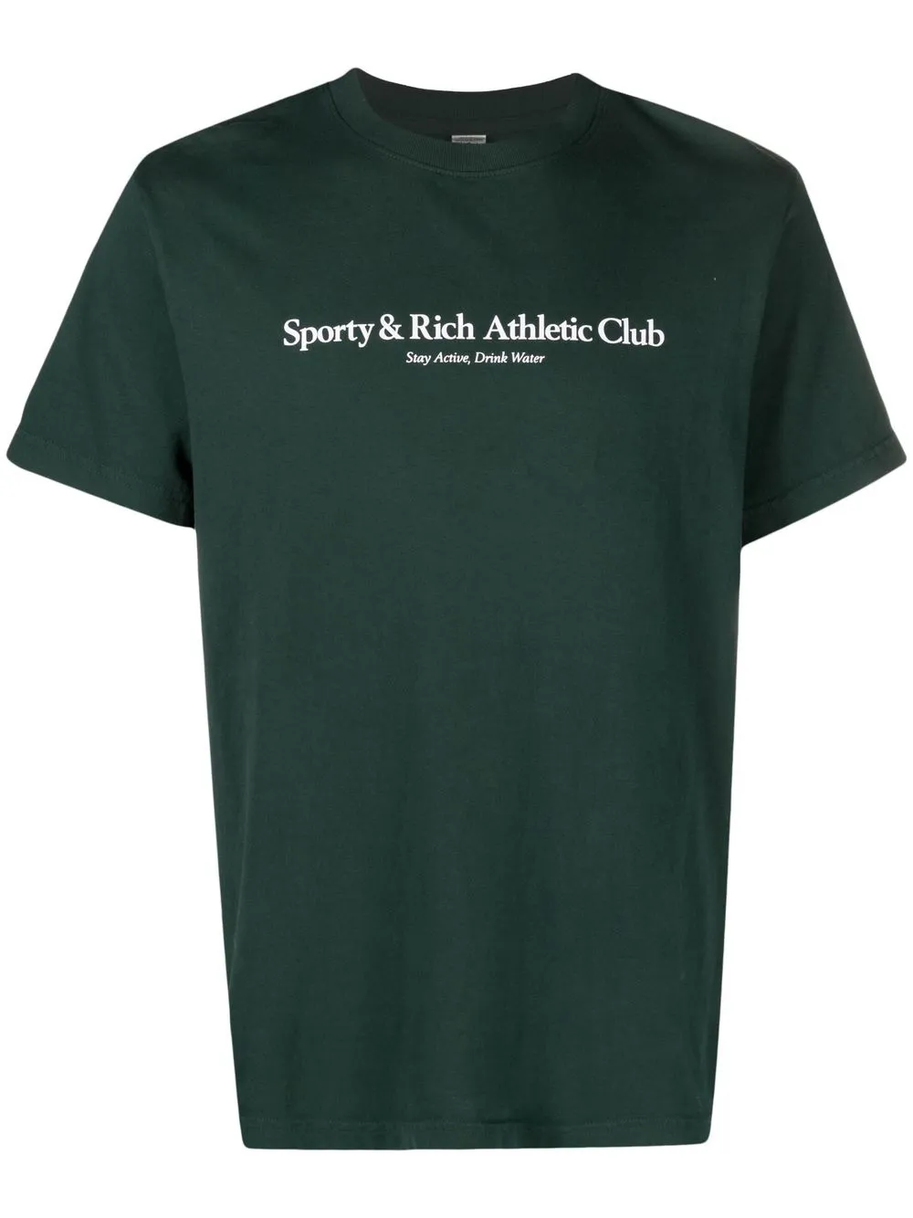 

Sporty & Rich Athletic club print T-shirt - Green