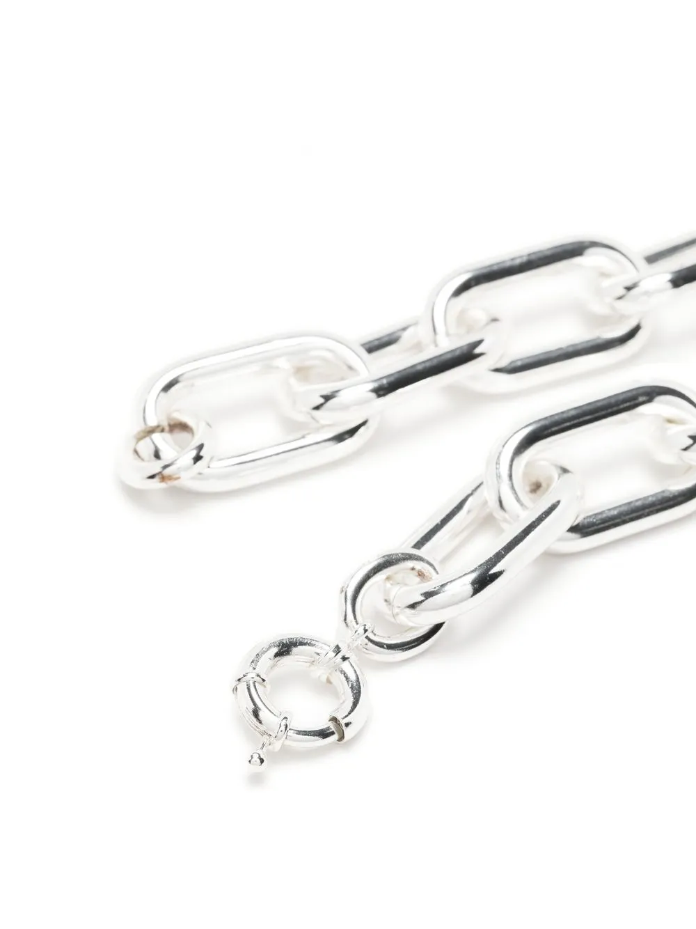 Federica Tosi Chain-link Choker Necklace In Silver