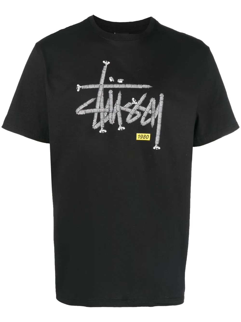 

Stüssy logo-print short-sleeve T-shirt - Black