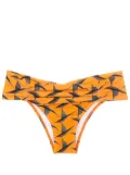 Lygia & Nanny Jasper draped-waist bikini bottom - Orange
