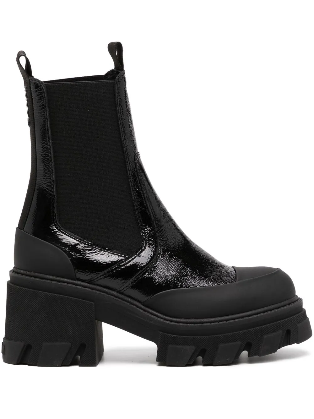 

GANNI Cleated ankles boots - Black