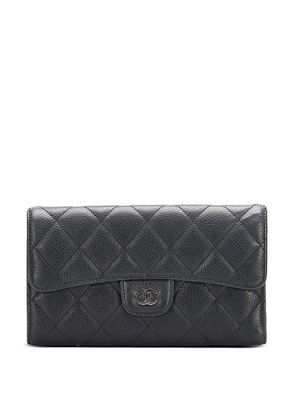 

CHANEL Pre-Owned 2011 CC Flap Continental wallet - Black