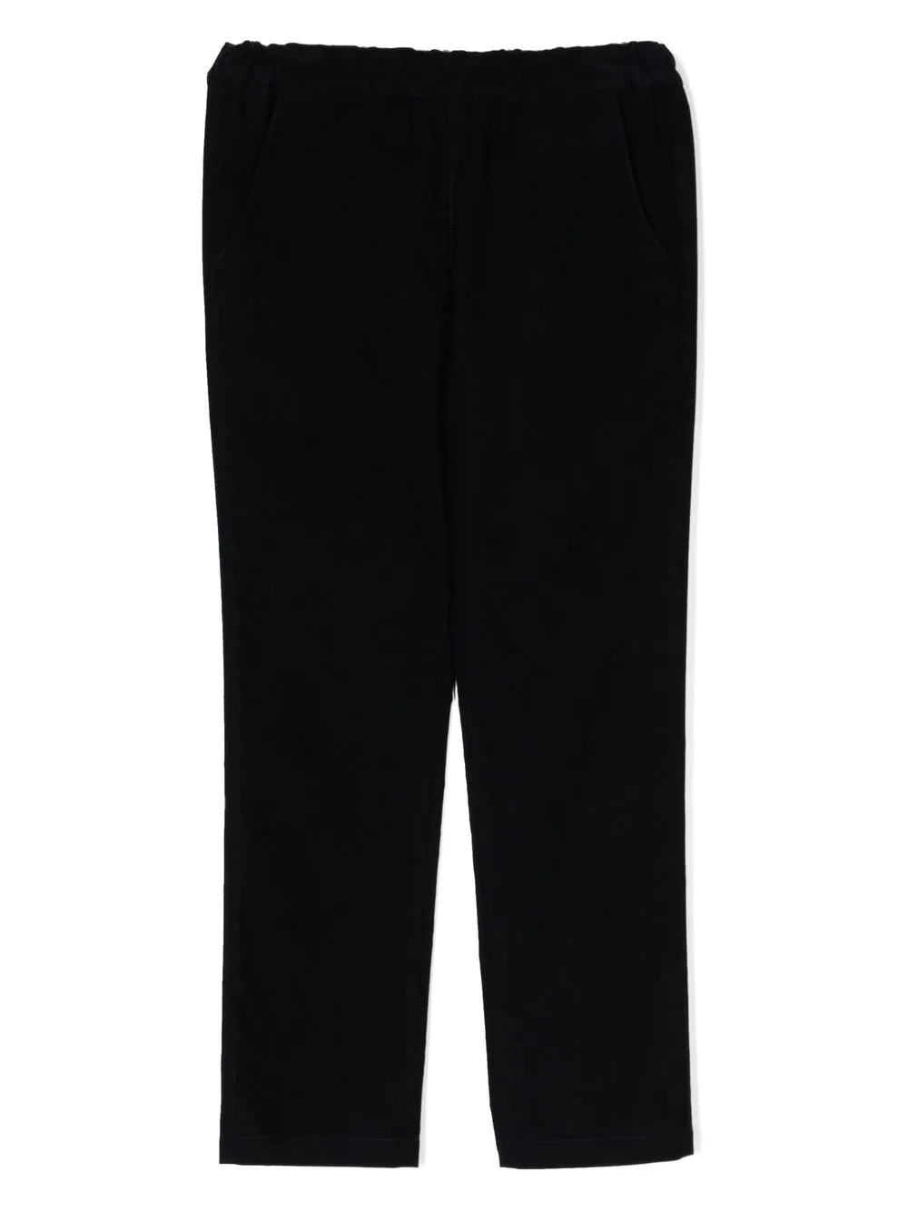 

Familiar elasticated straight-leg trousers - Blue