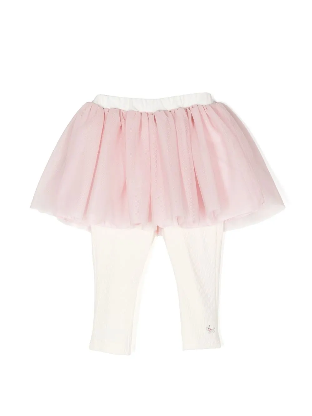 

Familiar layered tulle skirt - Pink