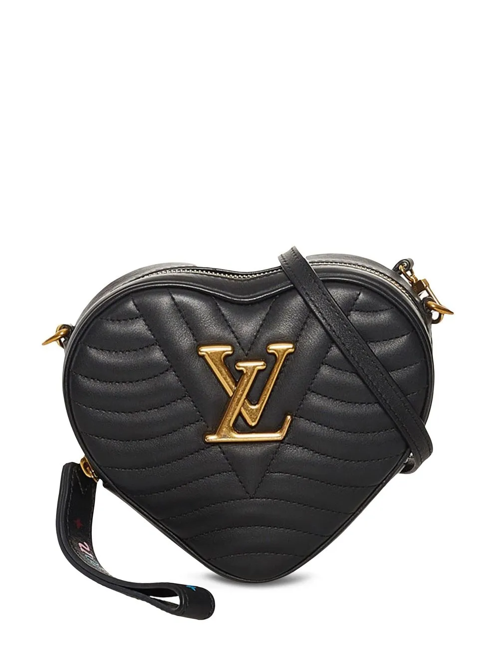 

Louis Vuitton 2018 pre-owned New Wave Heart crossbody bag - Black