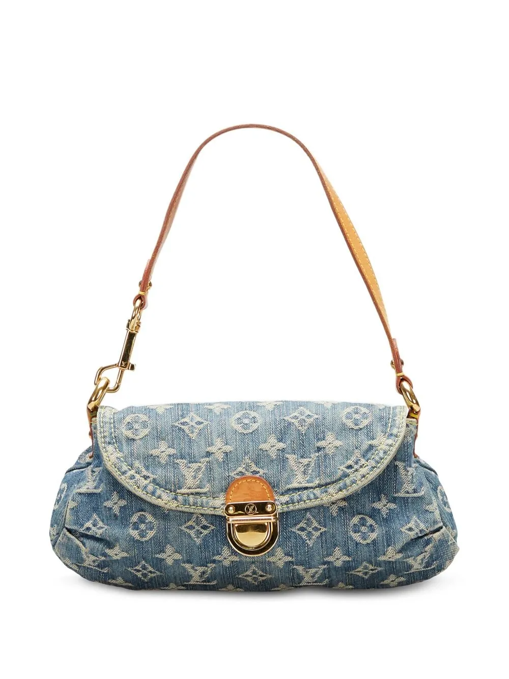 

Louis Vuitton 2005 pre-owned mini Pleaty bag - Blue
