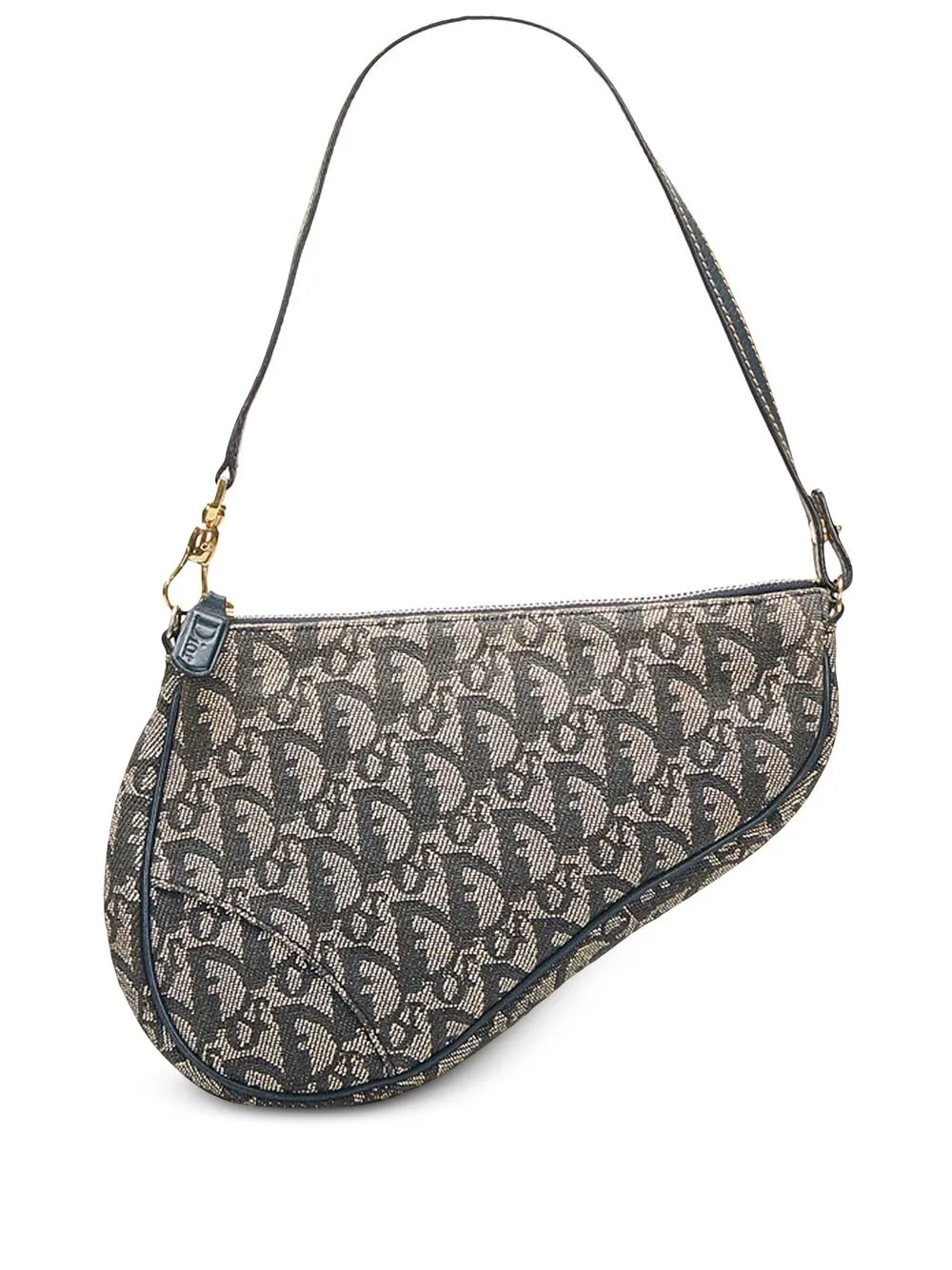 

Christian Dior pre-owned mini Trotter Saddle bag - Blue