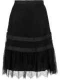 SHIATZY CHEN lace knee-length skirt - Black