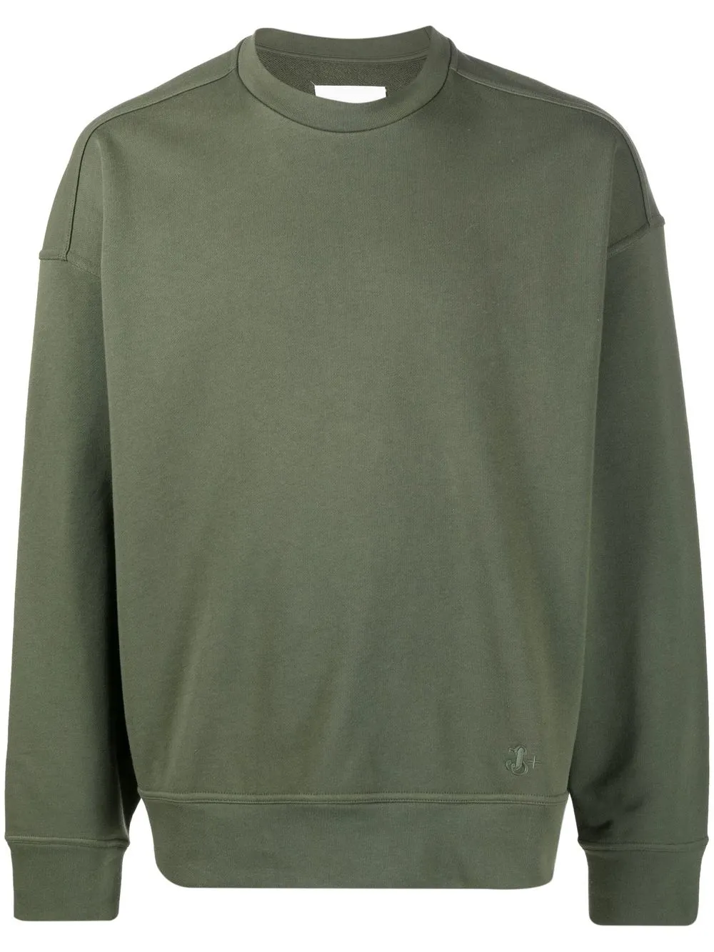 

Jil Sander cotton crew-neck sweatshirt - Green