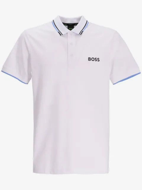 BOSS polo à logo brodé