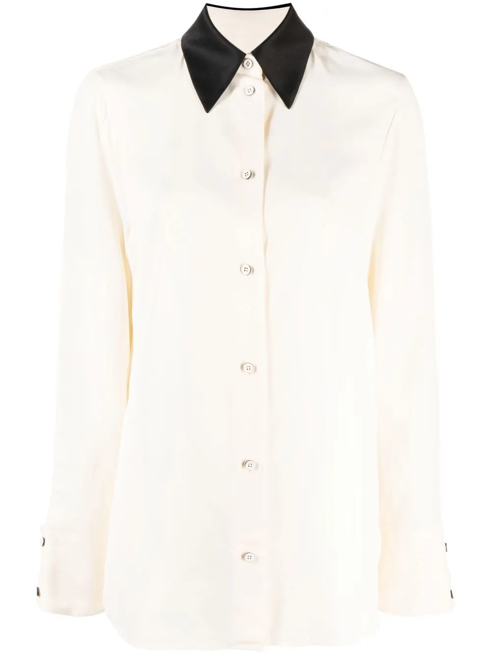 

Jil Sander two-tone long-sleeve shirt - Neutrals