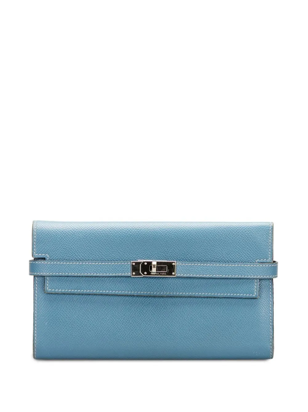 

Hermès pre-owned Kelly wallet - Blue