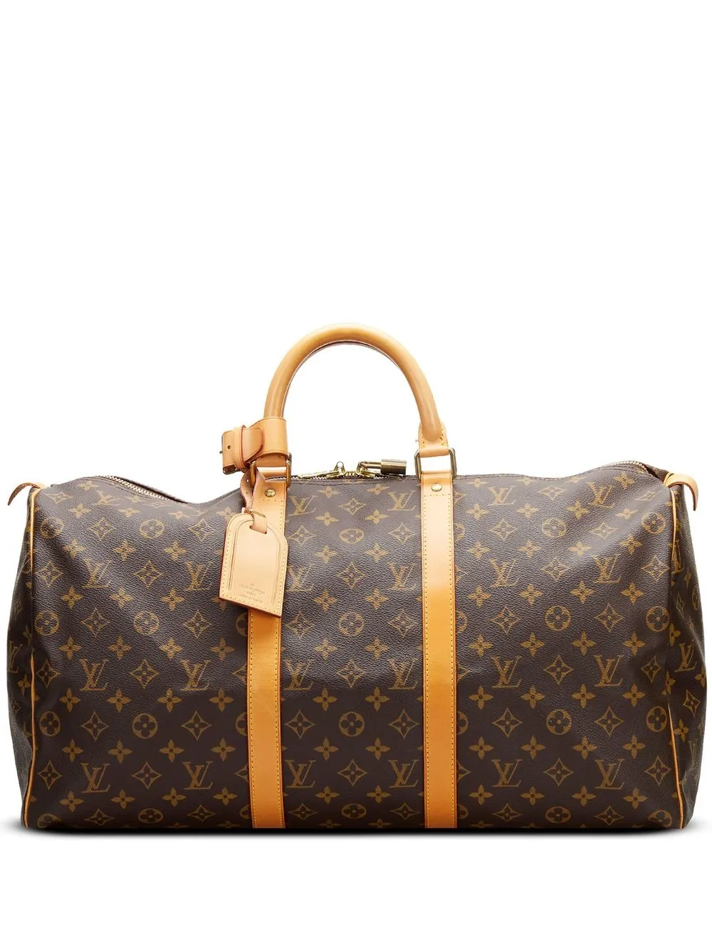 

Louis Vuitton 1999 pre-owned monogram Keepall 50 travel bag - Brown