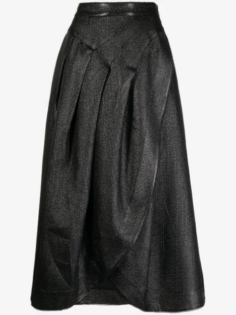 SHIATZY CHEN Genisis asymmetric wrap skirt