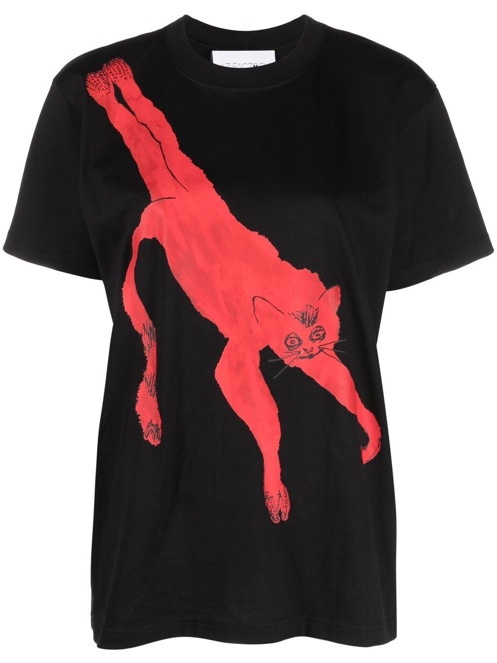 Az Factory Meerkat-print T-shirt In Nero