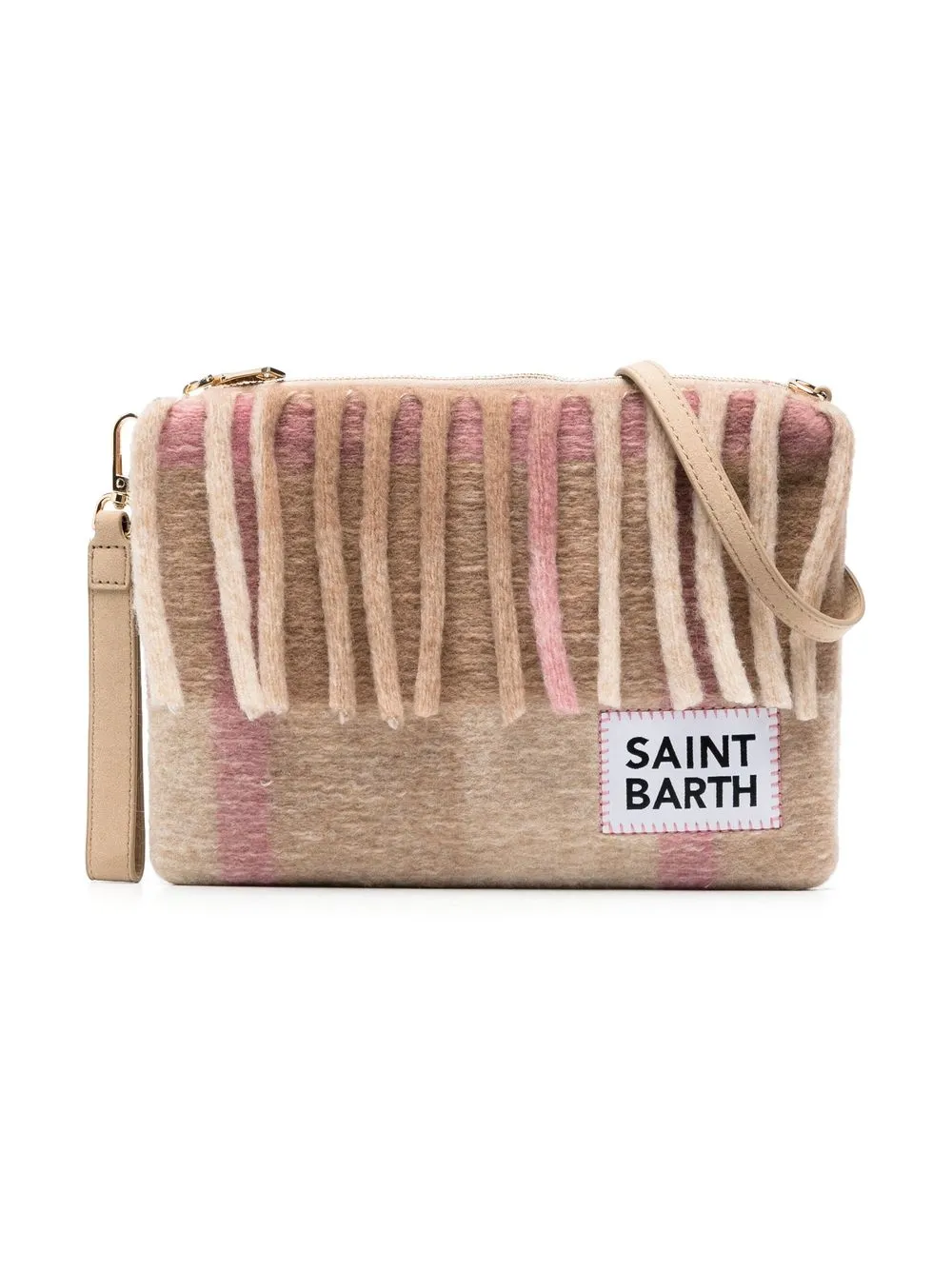 

MC2 Saint Barth Kids bolsa de hombro Parisienne Blanket - Neutro