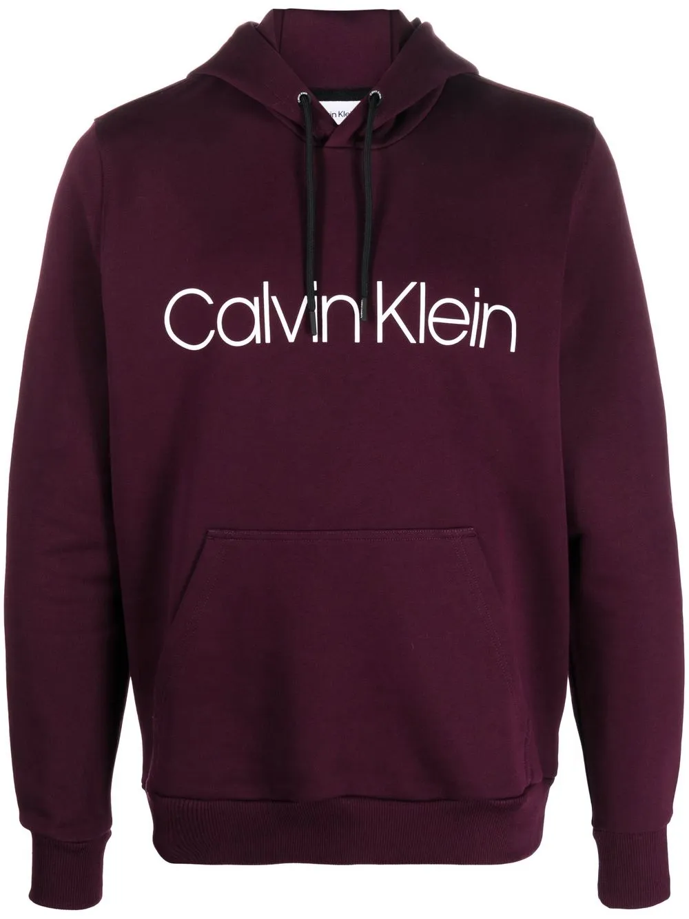 

Calvin Klein logo-print hoodie - Purple