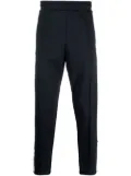 Golden Goose logo-tape track pants - Blue