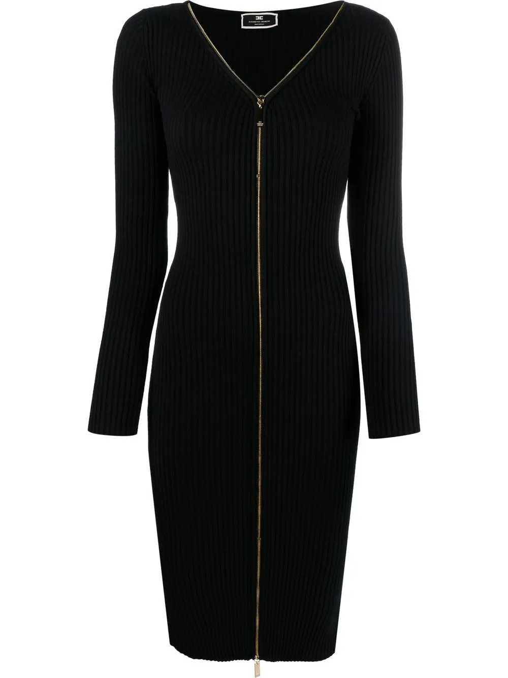 

Elisabetta Franchi V-neck midi dress - Black