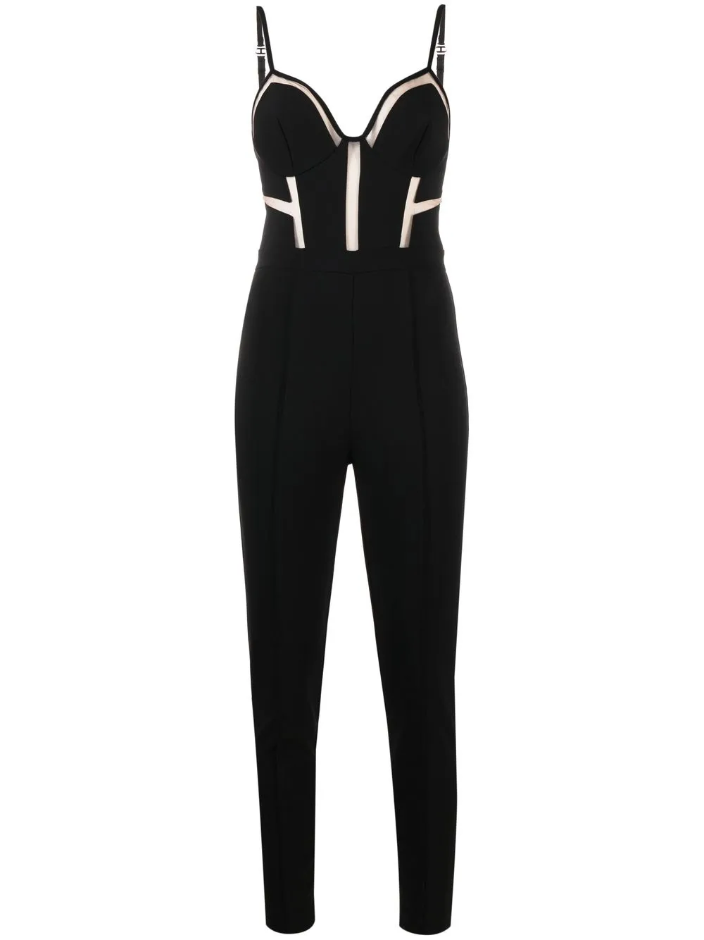 

Elisabetta Franchi cut-out jumpsuit - Black