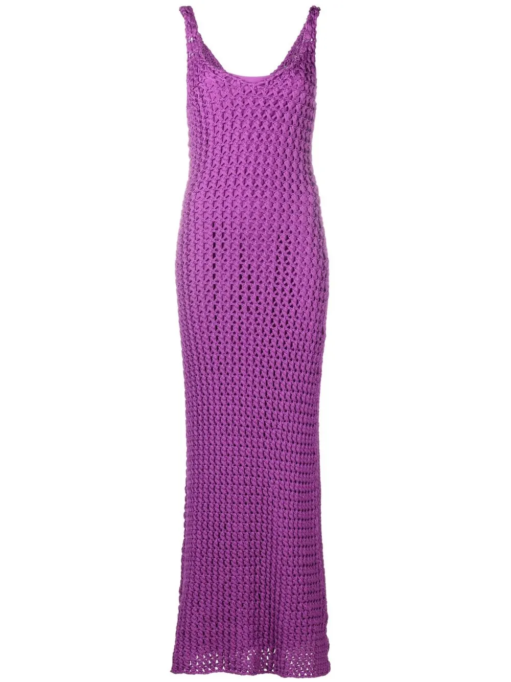 

Moschino knitted full dress - Purple