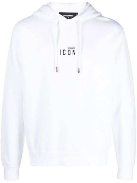 DSQUARED2 Icon-print pullover hoodie Men