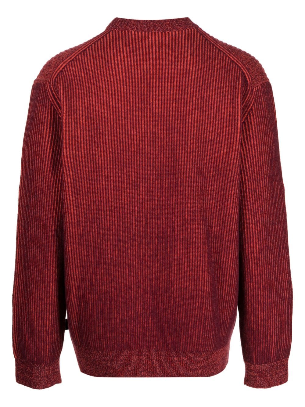 PS Paul Smith Ribgebreide trui - Rood