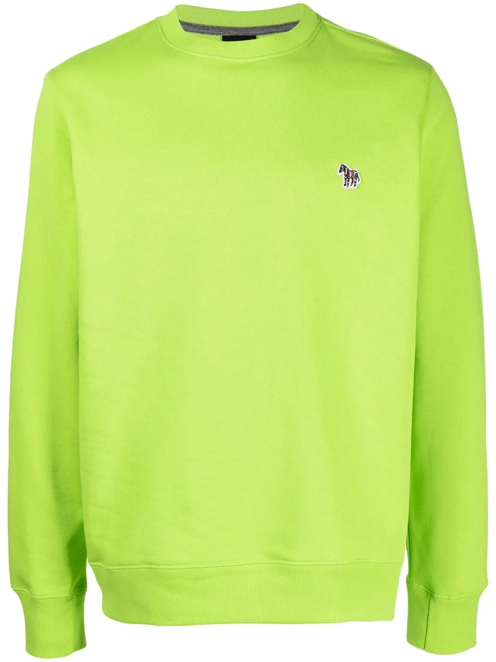 

PS Paul Smith zebra-logo organic cotton sweatshirt - Green