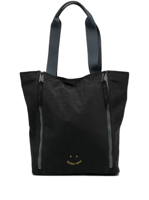 PS Paul Smith smiley-face logo tote bag