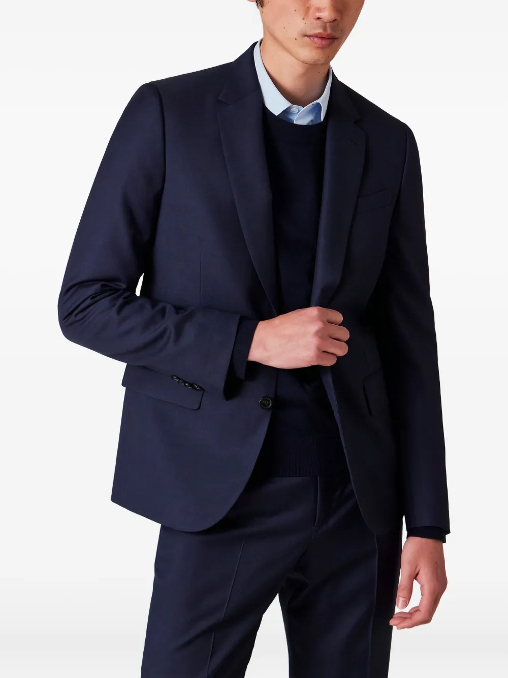 Paul Smith The Soho pak met gekerfde revers Blauw
