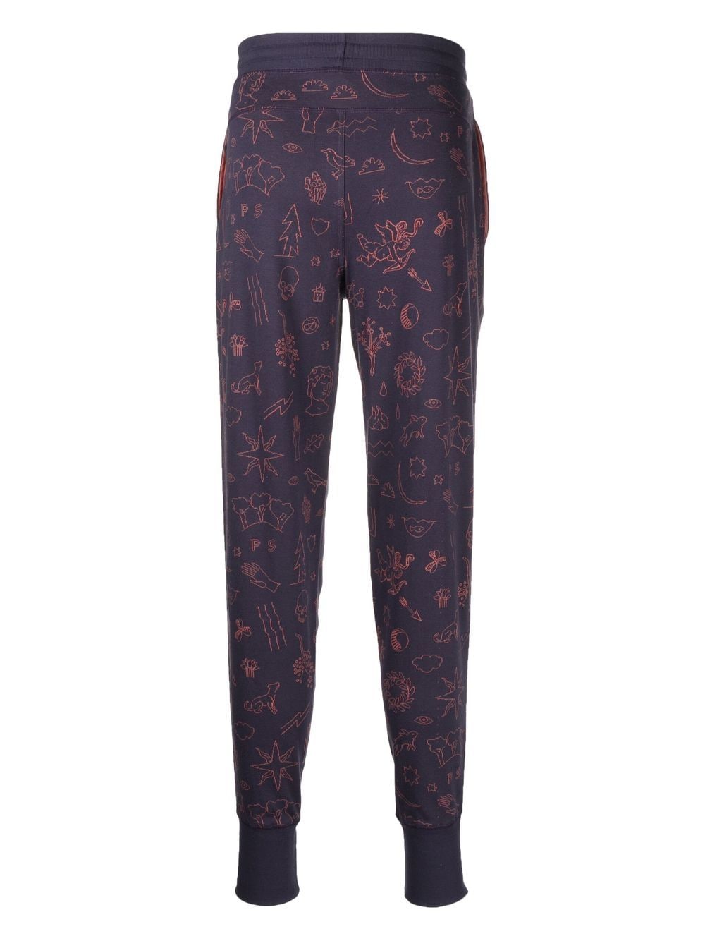 Paul Smith Broek met trekkoord - Paars