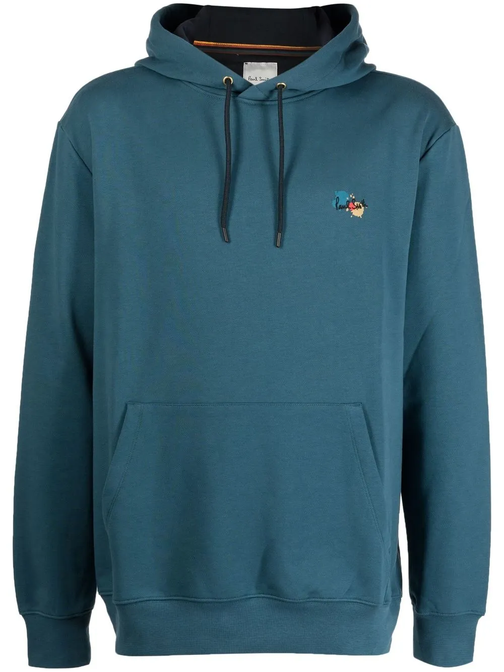 

Paul Smith hoodie con logo bordado - Azul