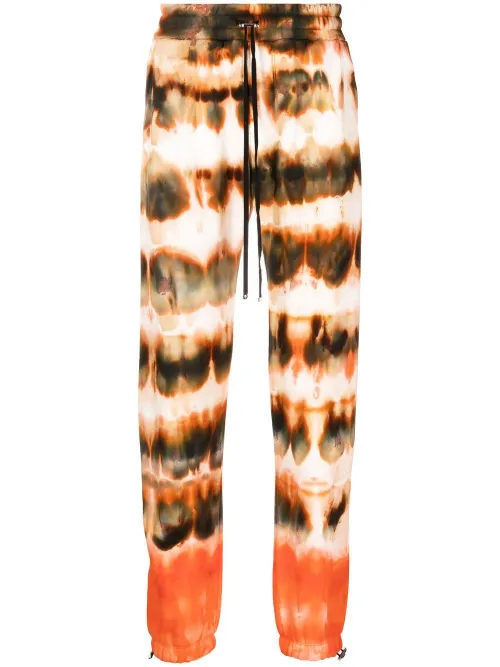 Pantalon de jogging à imprimé tie-dye - AMIRI - Modalova
