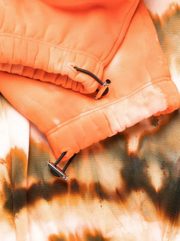 AMIRI tie-dye Print Cotton Track Pants | Brown | FARFETCH