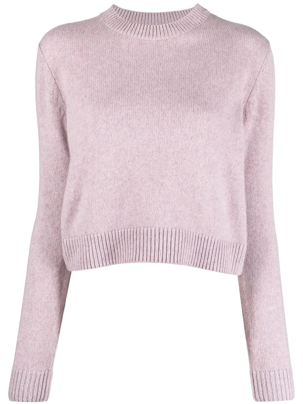 

The Elder Statesman long-sleeved cashmere jumper - Purple