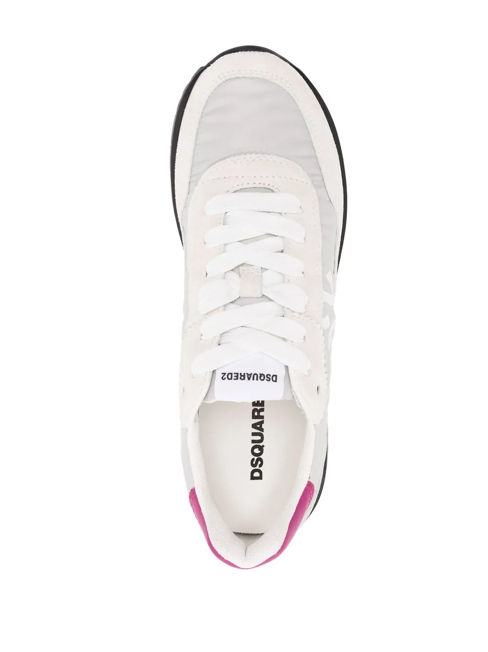 Dsquared2 Logo-print Low-top Sneakers In Grey