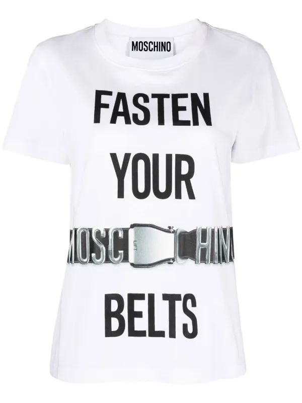 Moschino グラフィック Tシャツ | ホワイト | FARFETCH JP