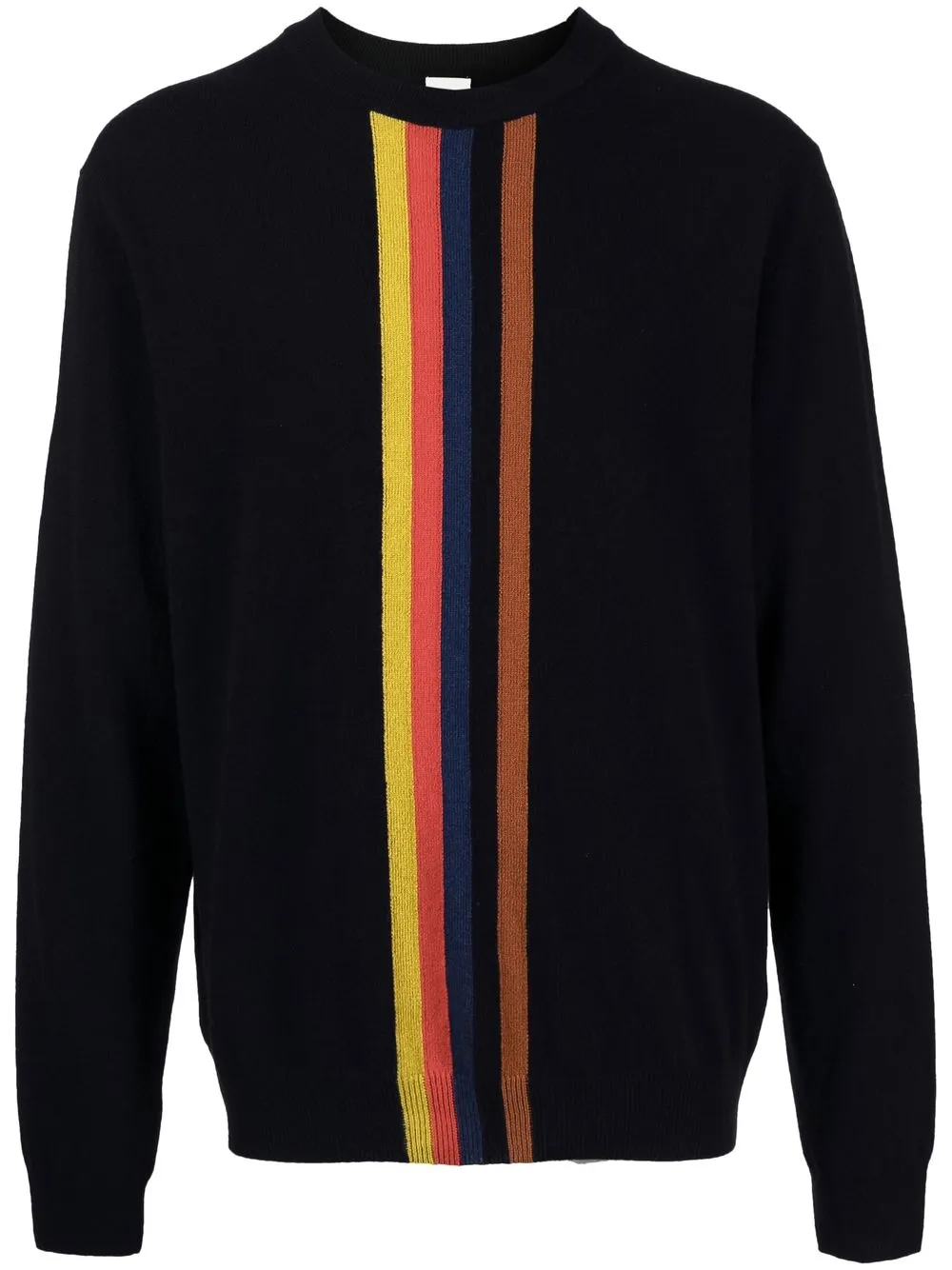 PAUL SMITH ARTIST STRIPE LAMBSWOOL SWEATER