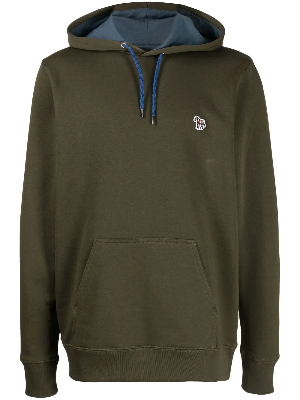 

PS Paul Smith embroidered-logo detail hoodie - Green