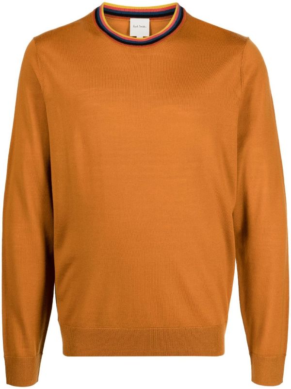 paul smith orange jumper