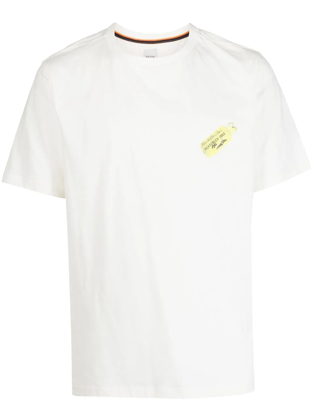 

Paul Smith playera con diseño en el pecho - Blanco