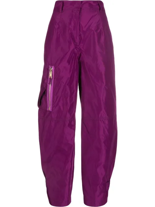 Pantalon fuselé à poches cargo - Blanca Vita - Modalova