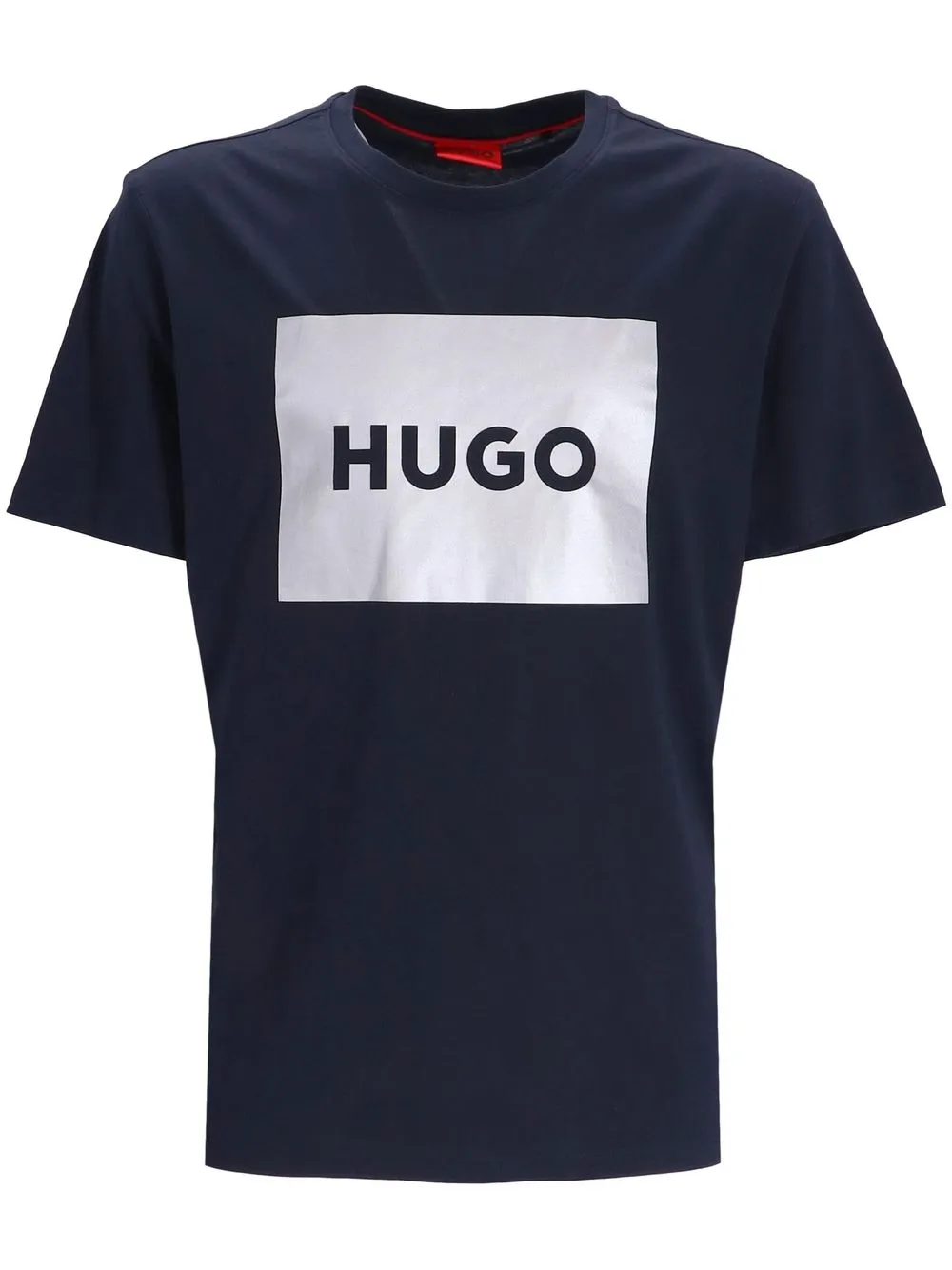 

HUGO playera con logo estampado - Azul