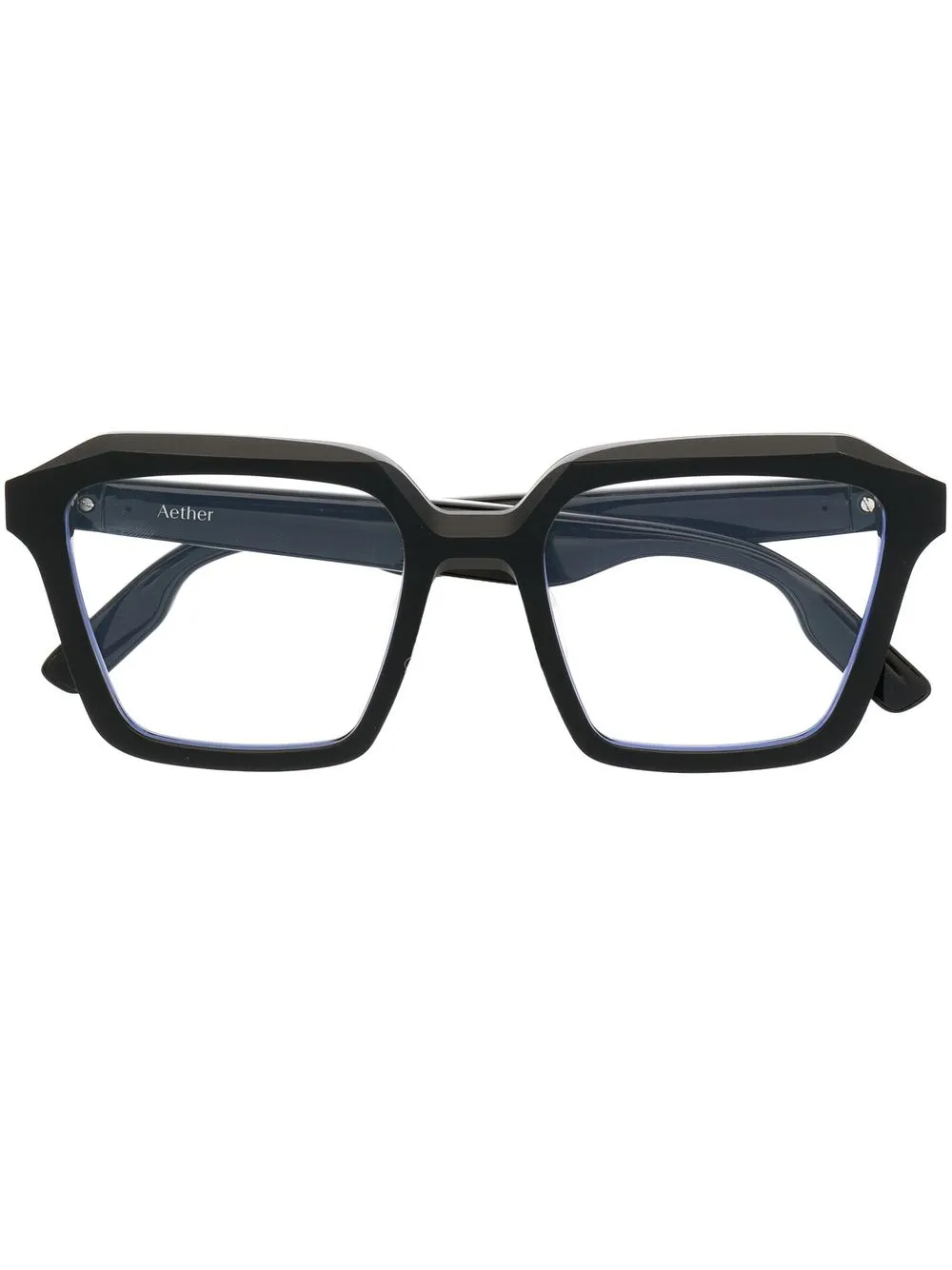 

Aether Eyewear square-frame glasses - Black