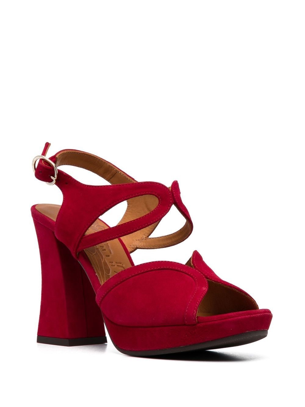 Chie Mihara Cosa suède sandalen - Rood