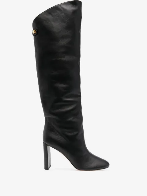 Maison Skorpios clip-fastening 100mm long boots