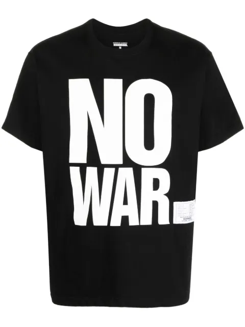 Neighborhood x Katharine Hamnett slogan-print T-shirt 